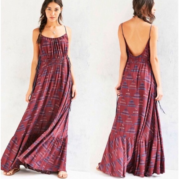 Urban Outfitters Dresses & Skirts - NWT Urban Outfitters Boho Side Tie Maxi Dress